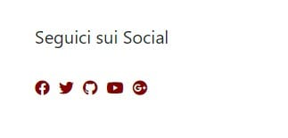 Widget Wordpress per i Social Network